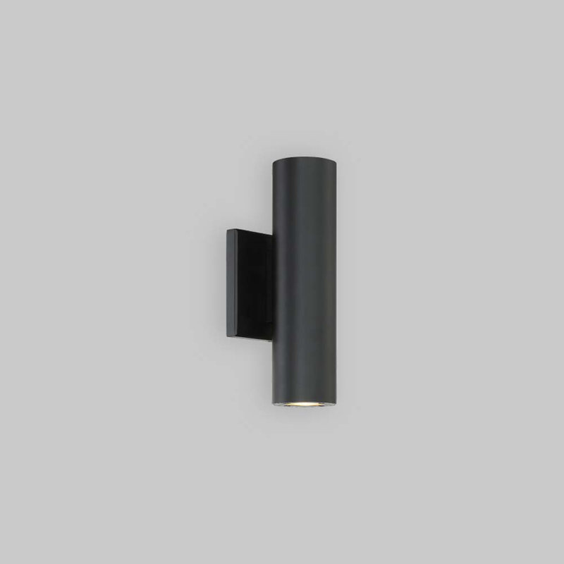 Howse LED Wall Light, Black, 10" H x 3.69" W x 4.5" D