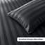 Microfiber Striped Duvet Cover Set with Pillowcases Included-117990086-117990087