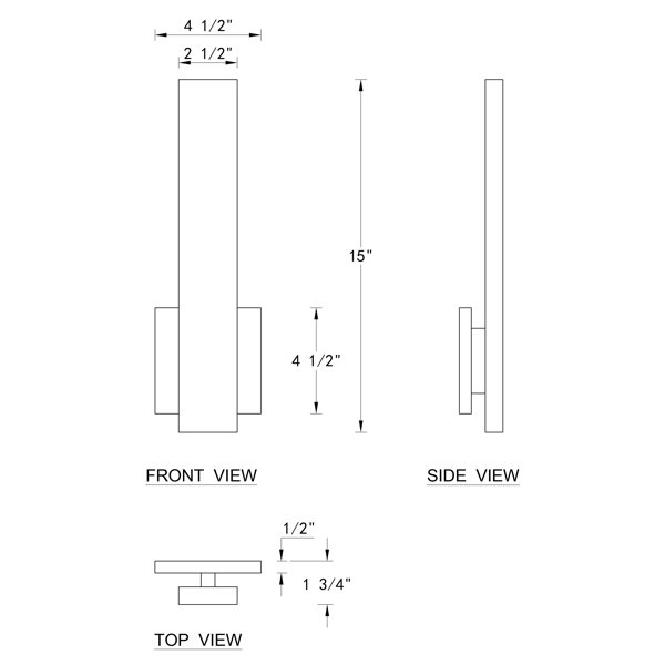 Wade Logan® Babic LED Wall Light & Reviews | Wayfair