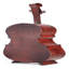Buffington Floor Wine Bottle Rack Brown