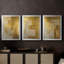 ABSTRACT Series C III - Toile tendue avec châssis sur mesure - 3 pièces-649505645-649505649