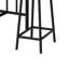 Ensemble de salle à manger 3 pièces à hauteur de comptoir Simi, 1 table, 2 tabourets-101191012