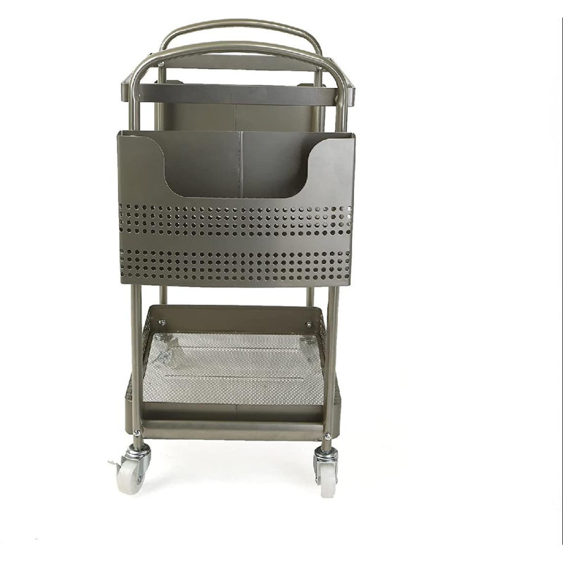 24.25'' H x 21.5'' W File Cart with Wheels