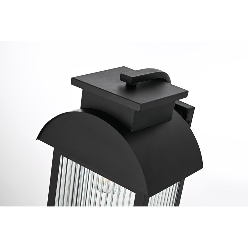 Albert Outdoor Wall sconce in Black