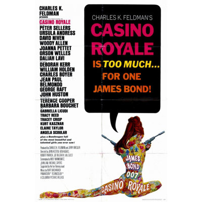 Affiche de film Casino Royale (11 X 17) - Article # MOVGD8964
