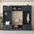 78"W Hall Tree With Bench And Shoe Storage-1983181682
