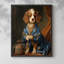 ANIMALS Series CL XXVII - reproduction encadrée de qualité supérieure - prête à être accrochée - aucun clou requis-76439354-76439355