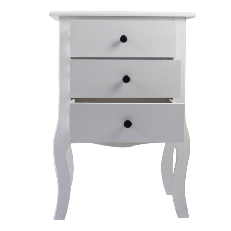 Zahara 48cm W Manufactured Wood Bedside Table