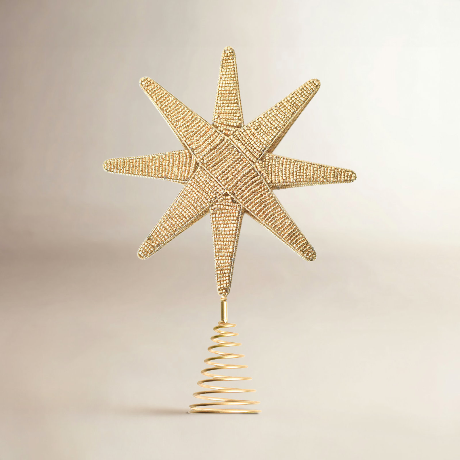 16" Tree Topper, Gold