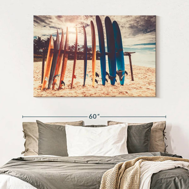 Senne Surfboard Stand, 34" H x 51" W