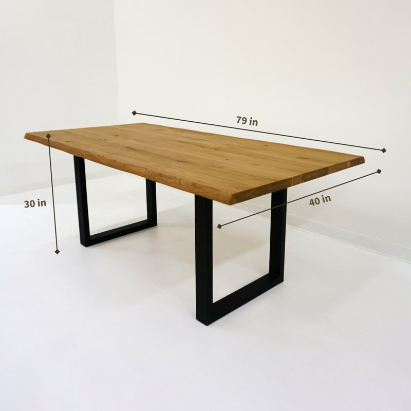 Oak Solid Wood Dining Table