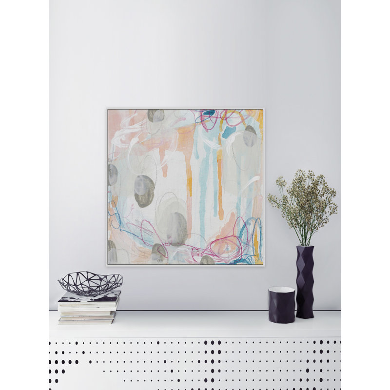 « interior orbit iv », impression sur toile encadrée, H 12 po x l 12 po x P 1,5 po