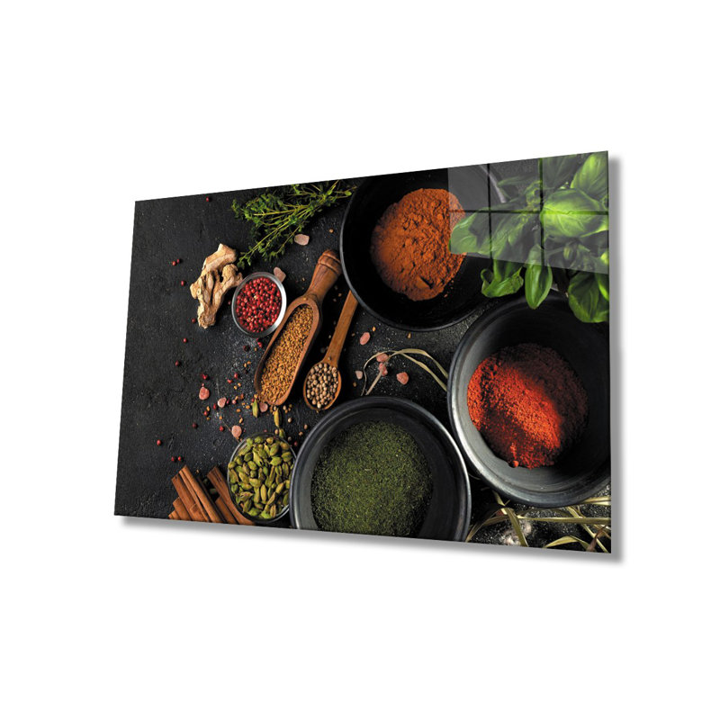 Peinture élégante en verre trempé décoratif, 27,6 po x 43,3 po | 100% verre trempé, épaisseur: 0,16 pouce | Superbe décoration intérieure pour le salon, le bureau ou la galerie | Pièce d'art unique, durable et élégante