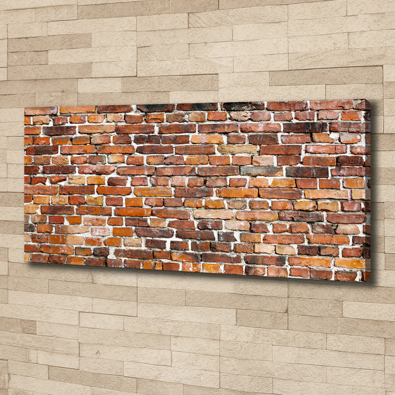 Brick Wall - Print, Canvas, 50cm H x 125cm W x 2cm D