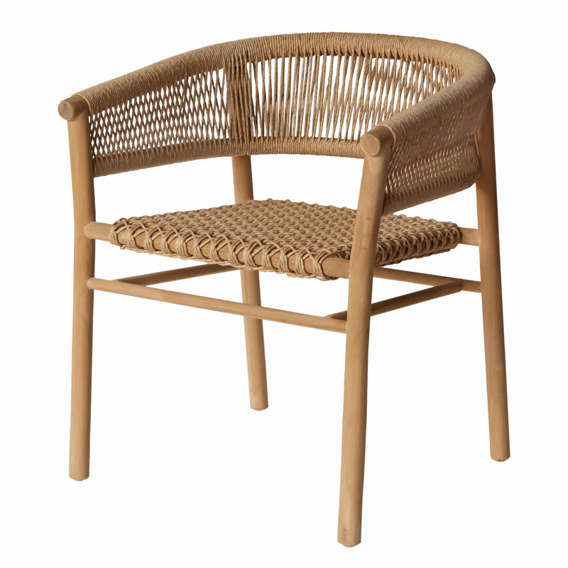 Calais Teak Framed Patio Dining Chair