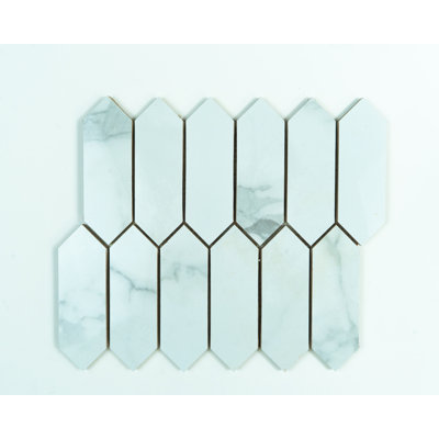 MAJESTIC PICKET PORCELAIN MOSAIC - COMES IN POLISH (5TILES PER BOX)