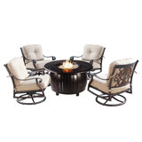 Oakland Living Outdoor 5 - Piece Conversation Set