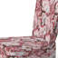 Chaise d'appoint décorative en velours rose Pink Sakura Blossoms
