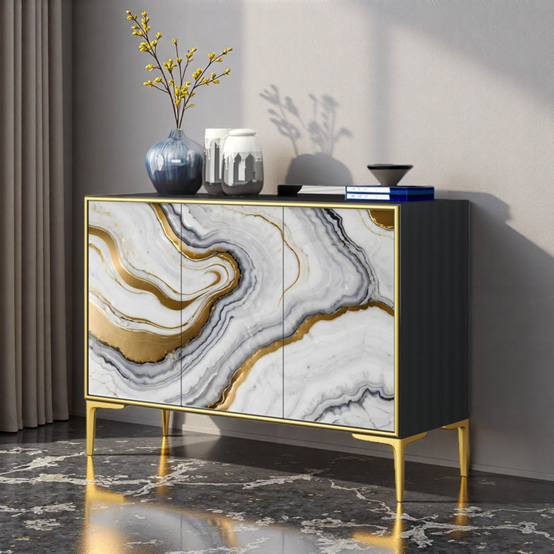 Armoire d'appoint moderne et luxueuse