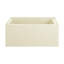 Baignoire d'angle Voltaire 48 po x 32 po avec bonde à gauche et tablier, couleur biscuit-98176465-50486692
