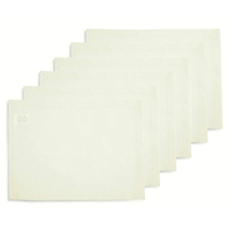 Dru - Cotton Linen Plain Placemats