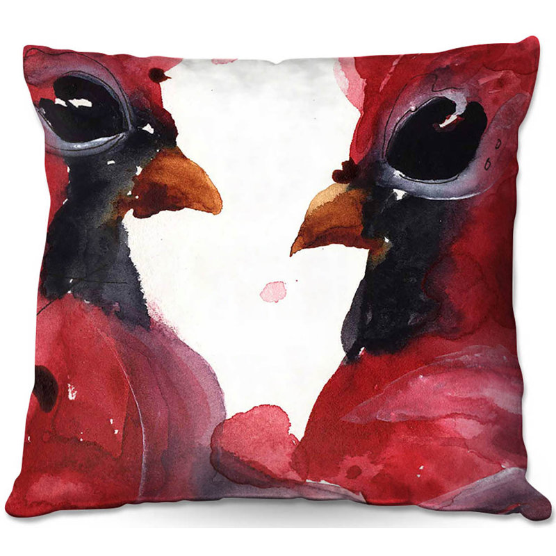 Coussin pour canapés cardinals, 20 po x 20 po