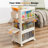 Aarn Plastic with Lids 3 Tier, 3 Pieces Stackable for Storage, with Lids