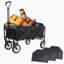 Chariot pliable à roulettes pliable avec roues-112369134