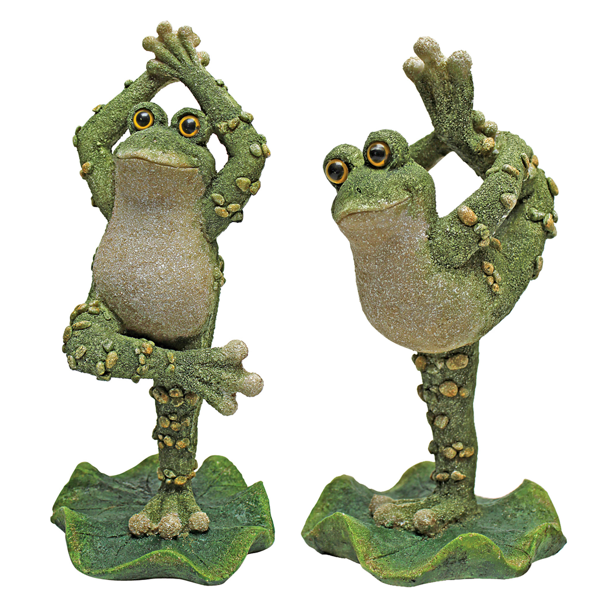 Caroline's Treasures Drapeau Jardin Double Face – Grenouille Dansante (28x38 Cm) – Résistant Intempéries