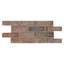 Terabrik 11 in. x 28 in. Matte Textured Clay Brick Mosaic Floor and Wall Tile-84722627