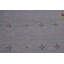 Tapis argenté gris Gabbeh 9 x 12