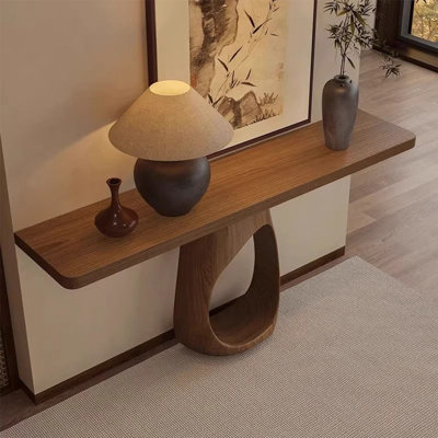 Zen-style entrance  counter
