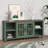 Dzeneta 60" White Farmhouse TV Stand-316216929-334791674