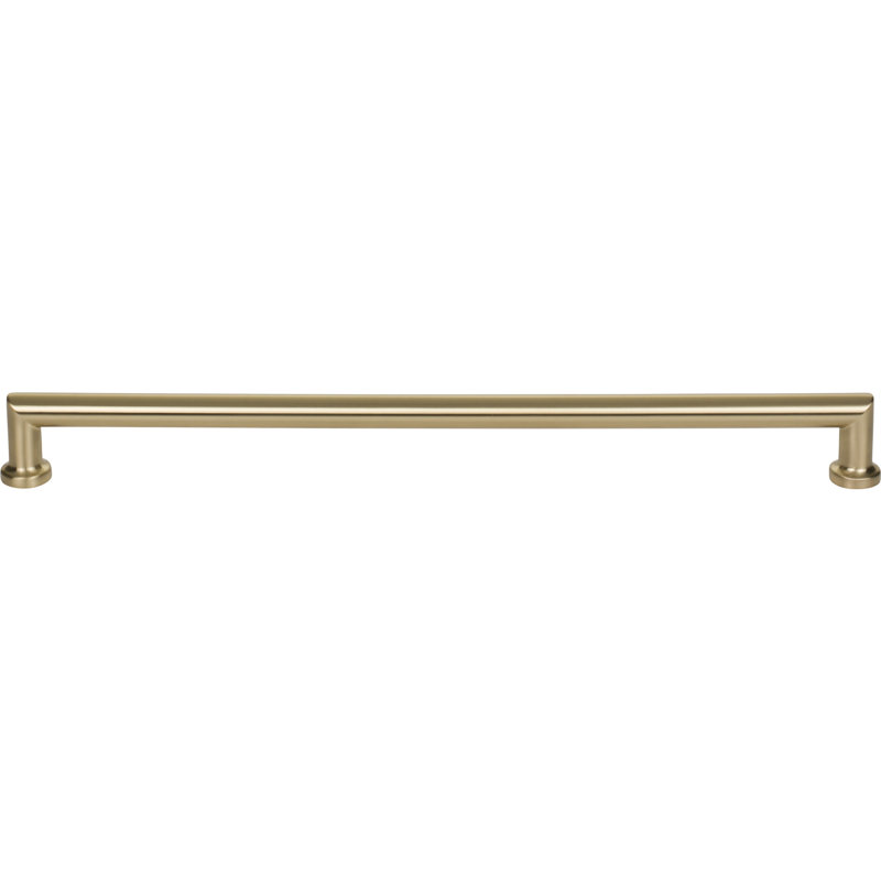 Honey Bronze 12-Inch Modern Bar Pull with Mounting Hardware