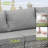7 - Person Patio Furniture Set with Swivel Rocker, Outdoor Wicker Rattan Sectional Seating Group with Cushions, All Weather Sofa Conversation Set with Fire Pit Table for Garden Backyard-1717363110