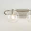 Eveline 2 Light Transparent Dimmable Vanity Light-863452987