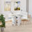 Baltasar Folding Dining Table Kitchen Desk Multifunctional Expandable