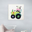 « jolie cow cow », peinture sur toile tendue-406373099
