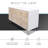 Raveena Max Chest White/Oak-918072673