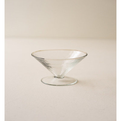 Ensemble de 6 verres à pied martelés Kalalou Martini