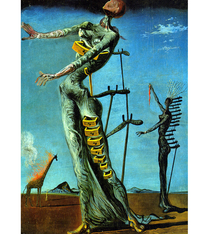 Burning Giraffe, c.1937
