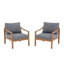  Chaise d'extérieur avec coussins Vanover-113103515
