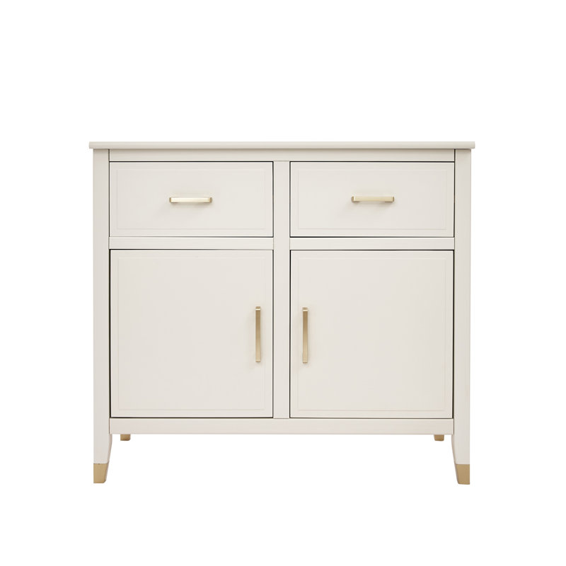 Aldena 95cm Sideboard, White