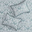 Édredon 8 pièces pour très grand lit / argent. Superbe tissage médaillon texturé. . Édredon, taies décoratives, oreillers européens, jupe de lit / pièces d'argent. Magnifique. Comprend des éléments décoratifs-117429531-117429533