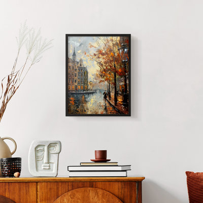 LANDSCAPES Series CCCLXXXIX  -Premium Framed Print -Ready to Hang - No Nails Required