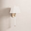 Omya Single Light Dimmable Armed Sconce