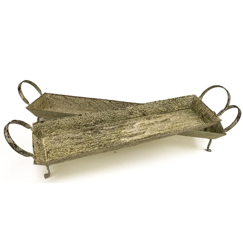 Franck Metal Tray - Set of 2