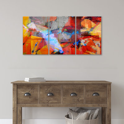 " Abstract " 3 - Pieces