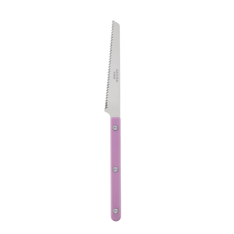 Bistrot Solid 4'' L Tomato Knife, Pink