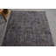Tapis rétro, tapis turcs, tapis marocains, tapis Anatolian, tapis gris de 3,8 x 6,7 pi